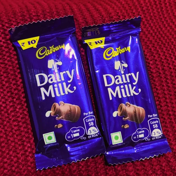 Cadbury dairy milk chocolate - Per bar