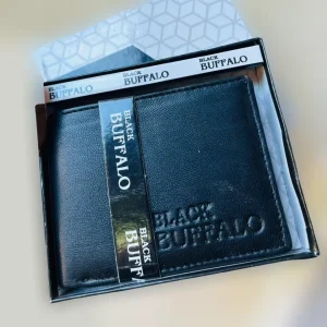 Leather wallet black Leather Mens Wallets